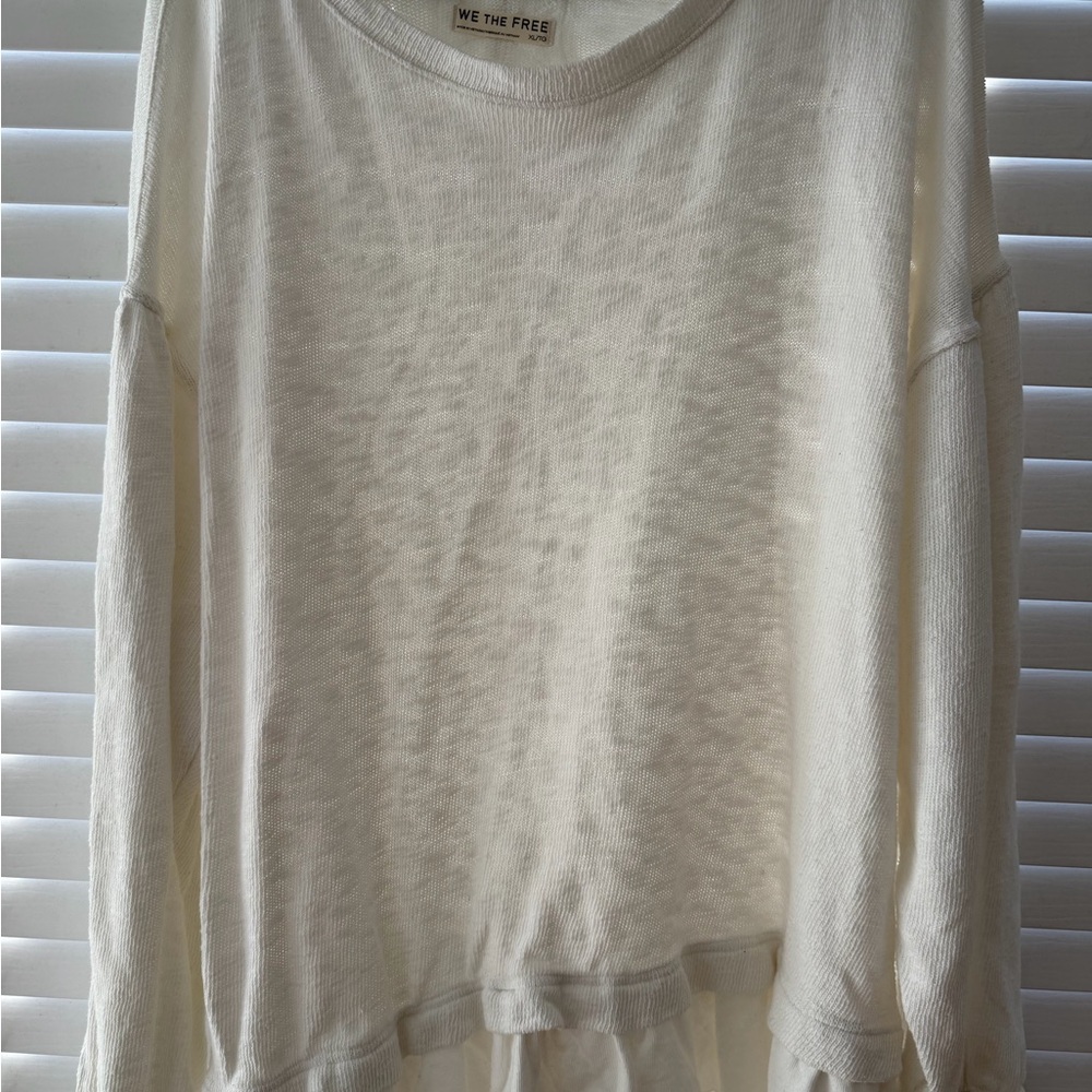 We The Free Cream Top by Freepeople